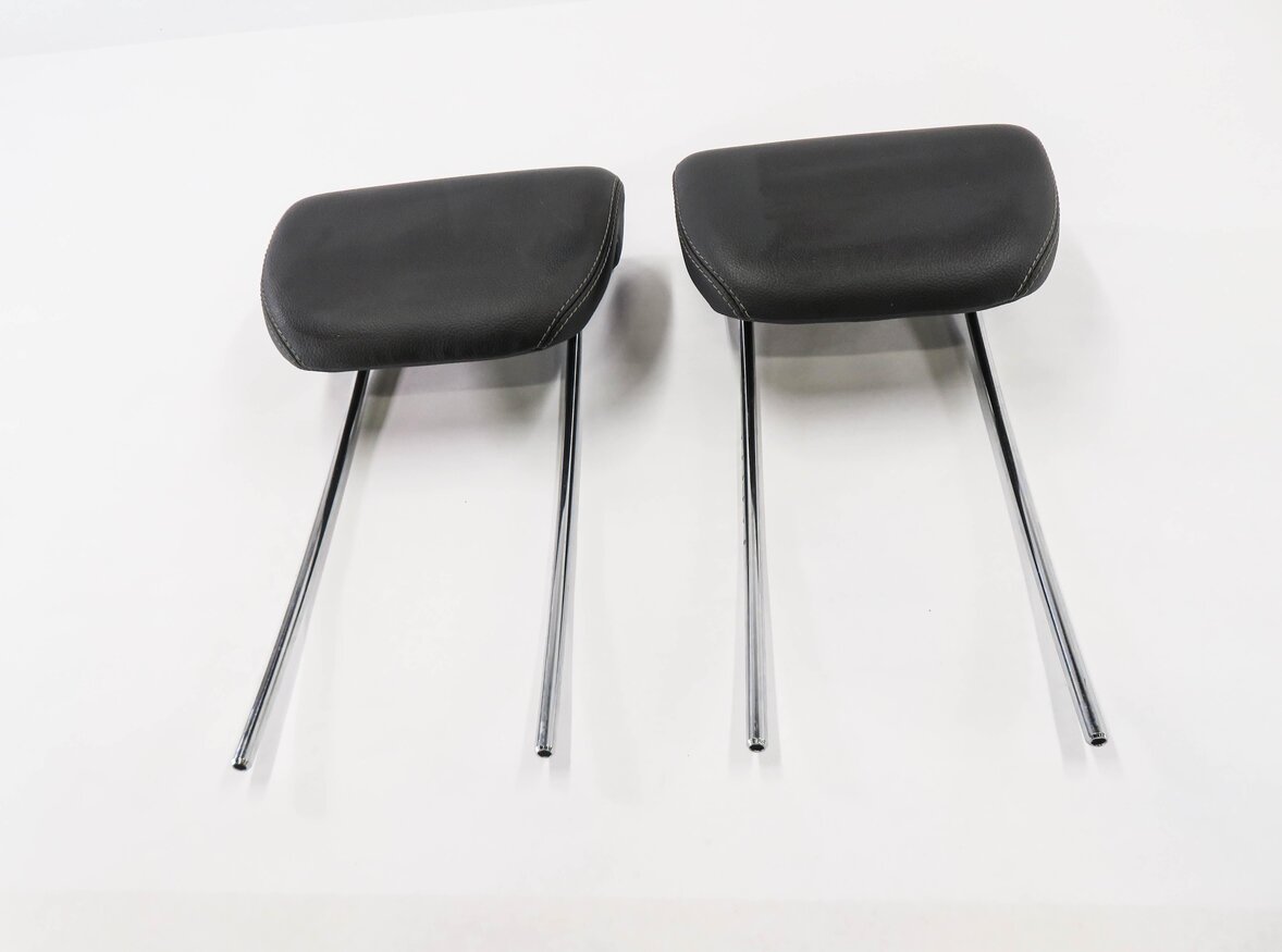 Thumbnail 2: 2009 MERCEDES GL320 (X164) REAR 3rd THIRD ROW SEAT HEADREST SET-2 (BLACK)