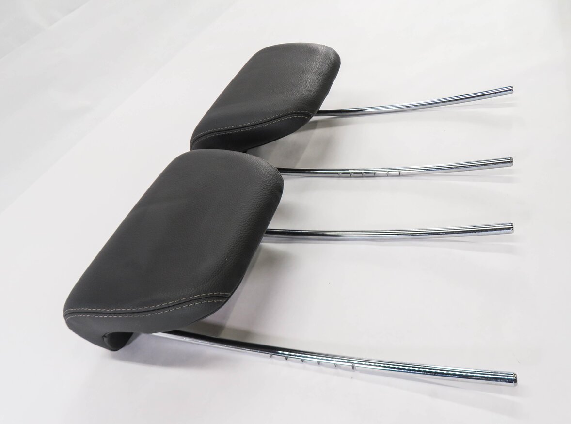 Thumbnail 4: 2009 MERCEDES GL320 (X164) REAR 3rd THIRD ROW SEAT HEADREST SET-2 (BLACK)