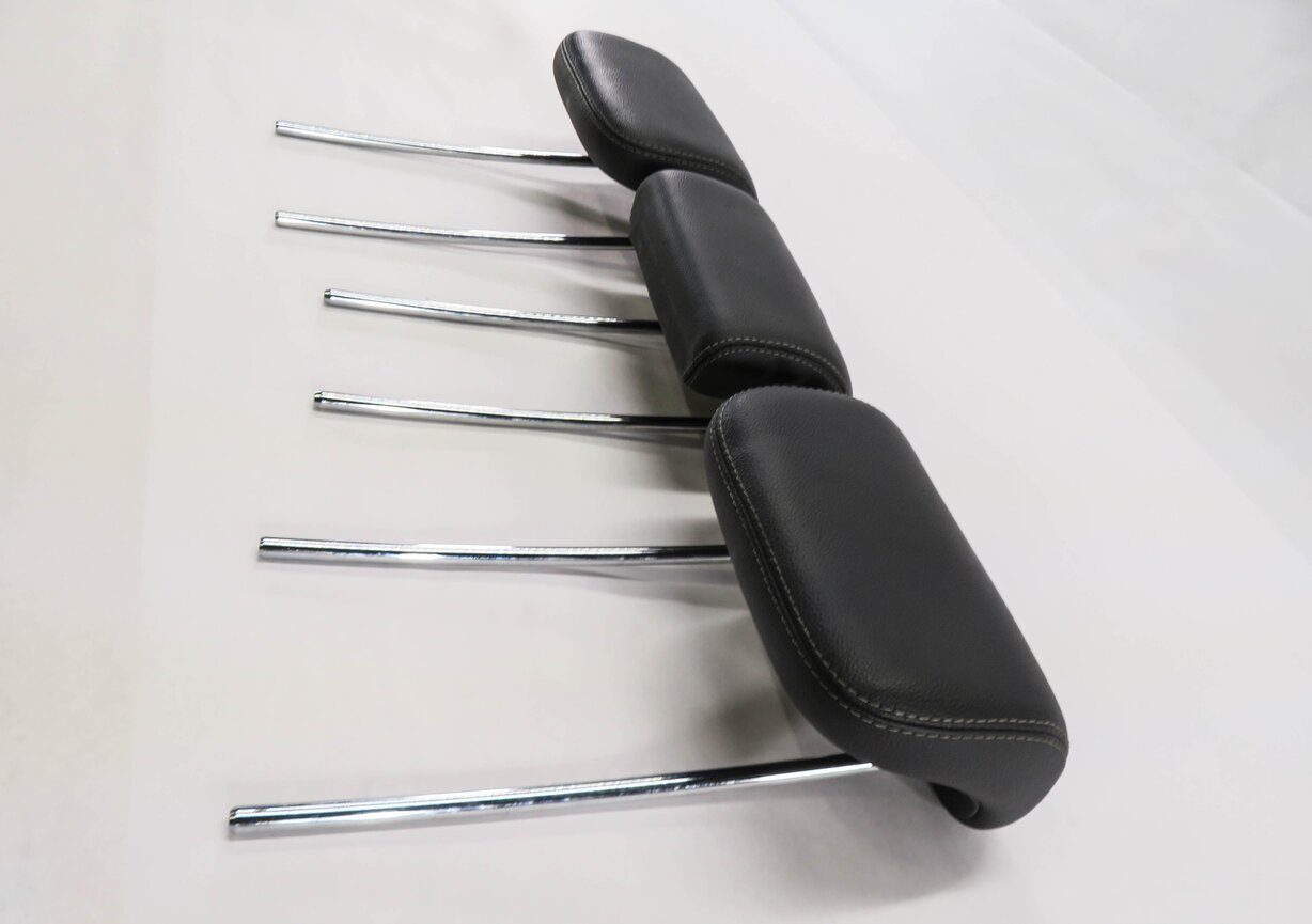 Thumbnail 3: 2009 MERCEDES GL320 (X164) REAR 2nd SECOND ROW SEAT HEADREST SET-3 (BLACK)
