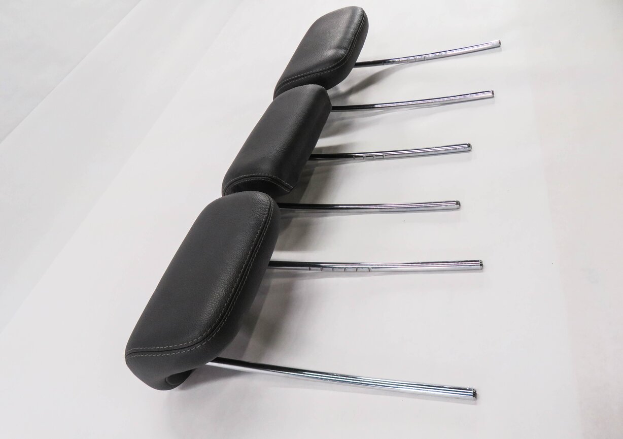 Thumbnail 4: 2009 MERCEDES GL320 (X164) REAR 2nd SECOND ROW SEAT HEADREST SET-3 (BLACK)