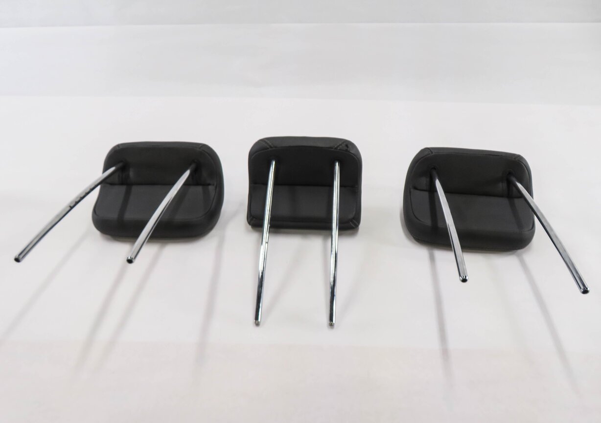 Thumbnail 7: 2009 MERCEDES GL320 (X164) REAR 2nd SECOND ROW SEAT HEADREST SET-3 (BLACK)