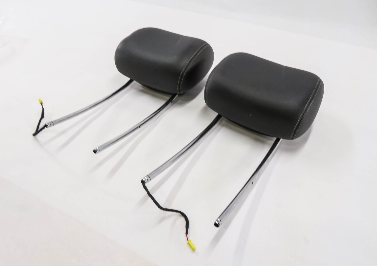 2009 MERCEDES GL320 (X164) FRONT LEFT & RIGHT SEAT HEADREST SET-2 (BLACK)