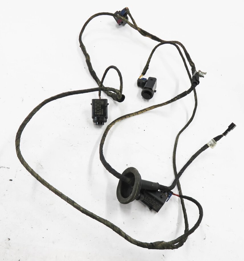 Thumbnail 2: 2009 MERCEDES GL320 (X164) REAR PDC PARK DISTANCE SENSOR SET w/ HARNESS (BLACK)