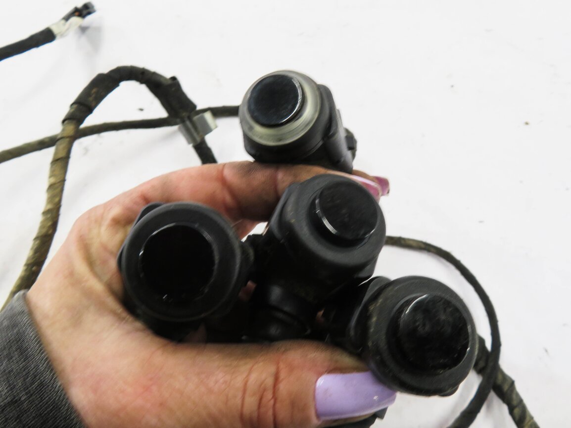 Thumbnail 6: 2009 MERCEDES GL320 (X164) REAR PDC PARK DISTANCE SENSOR SET w/ HARNESS (BLACK)