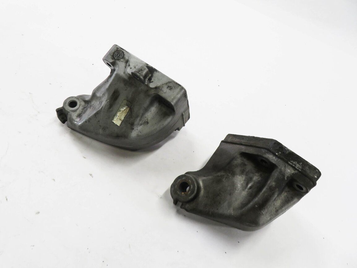 2009 MERCEDES GL320 (X164) 3.0L OM642 DIESEL ENGINE MOTOR MOUNT BRACKET SET-2