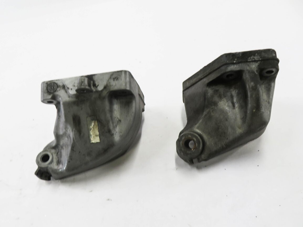 Thumbnail 2: 2009 MERCEDES GL320 (X164) 3.0L OM642 DIESEL ENGINE MOTOR MOUNT BRACKET SET-2