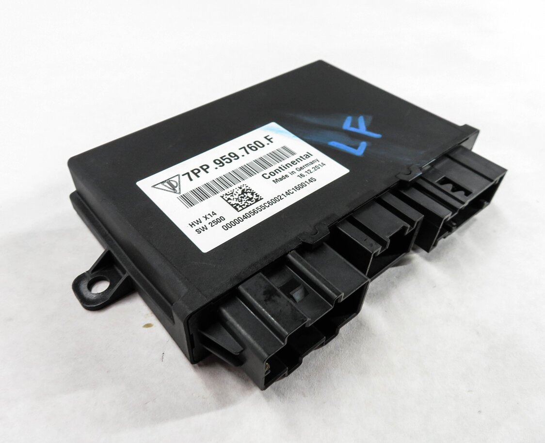 2016 PORSCHE CAYENNE (958) LEFT FRONT DRIVER SEAT CONTROL MODULE