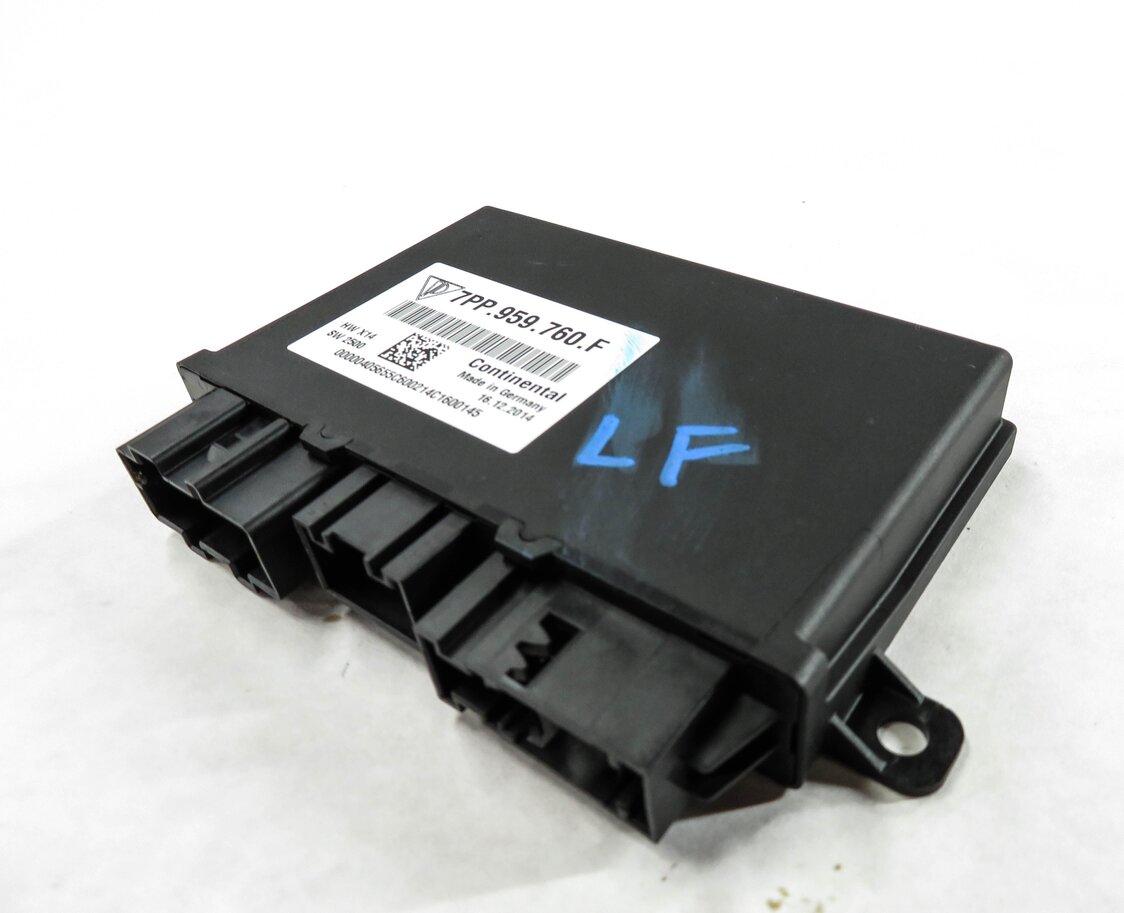 Thumbnail 2: 2016 PORSCHE CAYENNE (958) LEFT FRONT DRIVER SEAT CONTROL MODULE