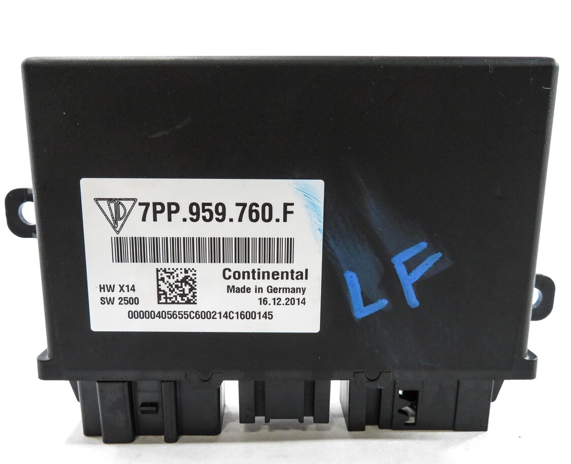 Thumbnail 3: 2016 PORSCHE CAYENNE (958) LEFT FRONT DRIVER SEAT CONTROL MODULE