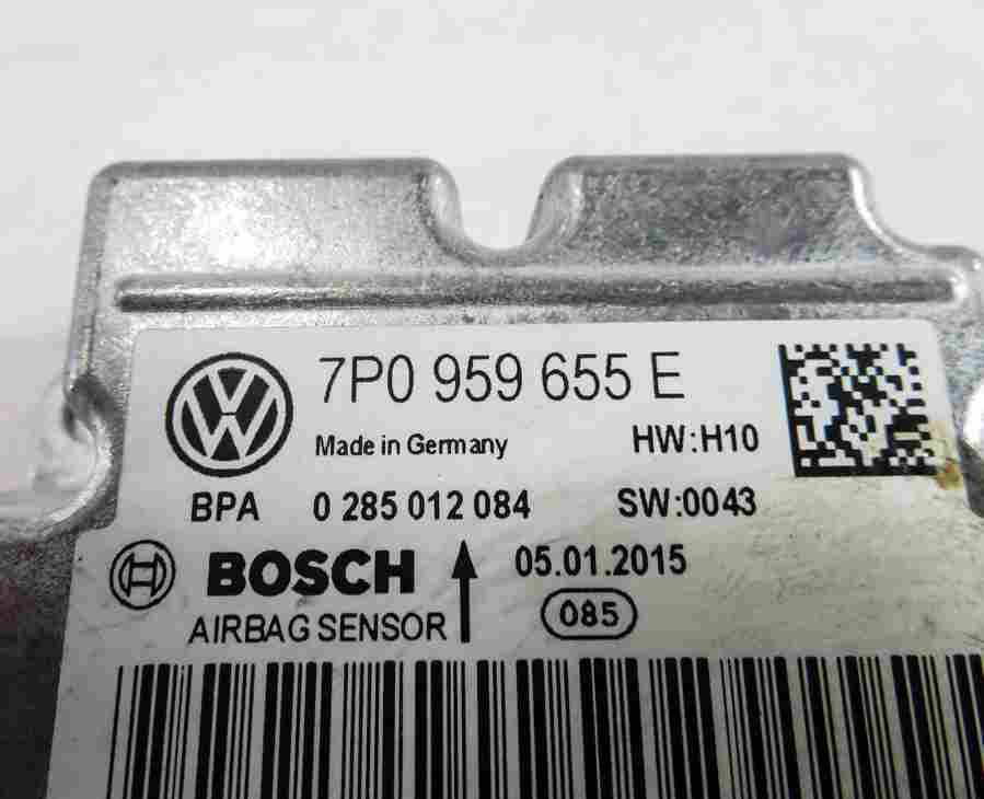 Thumbnail 5: 2015-2018 PORSCHE CAYENNE (958) SRS BAG CONTROL MODULE