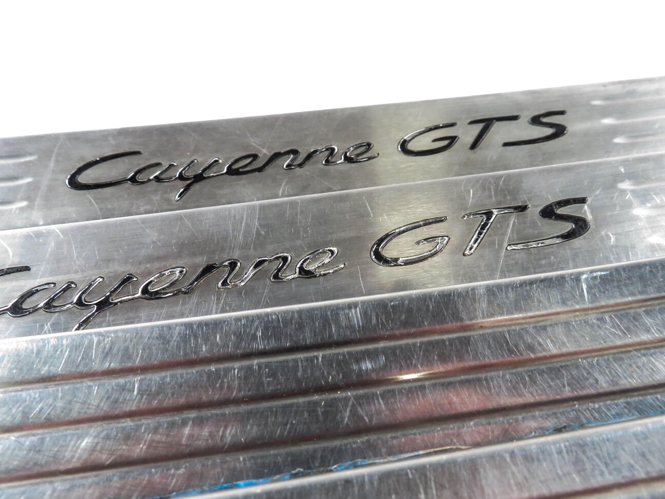 Thumbnail 4: 2016 PORSCHE CAYENNE GTS (958) FRONT & REAR DOOR SILL SCUFF PANEL TRIM SET