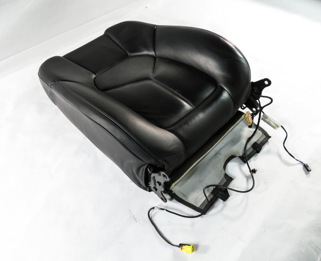 2016 PORSCHE CAYENNE (958) DRIVER - UPPER TOP HEATED SEAT CUSHION (BLACK)