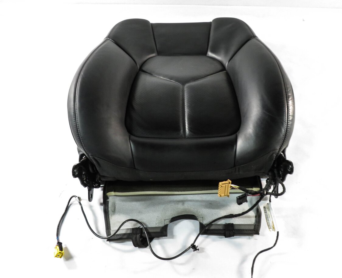 Thumbnail 3: 2016 PORSCHE CAYENNE (958) DRIVER - UPPER TOP HEATED SEAT CUSHION (BLACK)