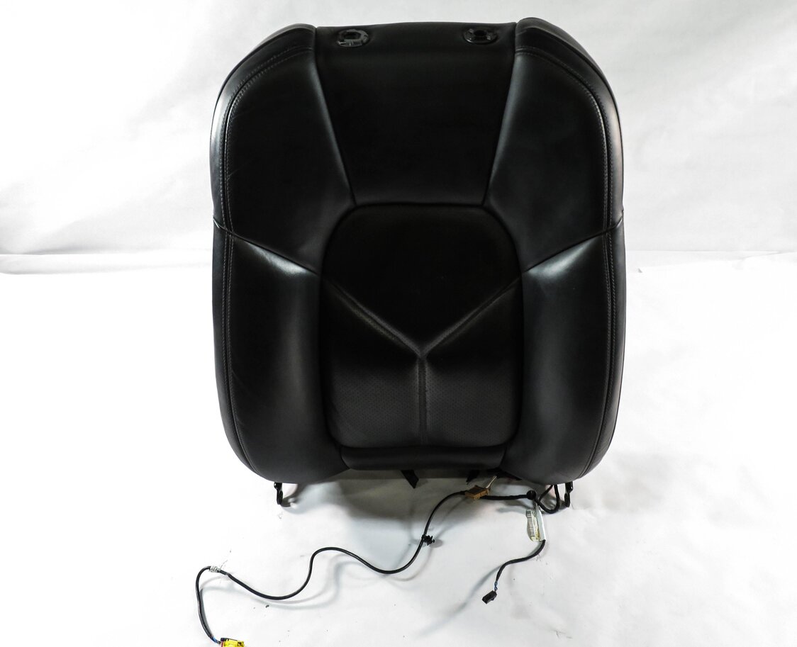 Thumbnail 4: 2016 PORSCHE CAYENNE (958) DRIVER - UPPER TOP HEATED SEAT CUSHION (BLACK)