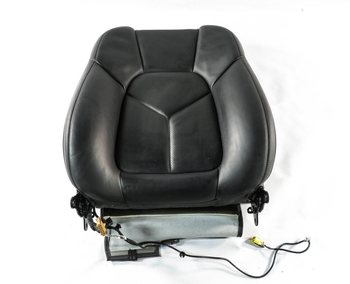 Thumbnail 3: 2016 PORSCHE CAYENNE (958) PASSENGER - UPPER TOP HEATED SEAT CUSHION (BLACK)