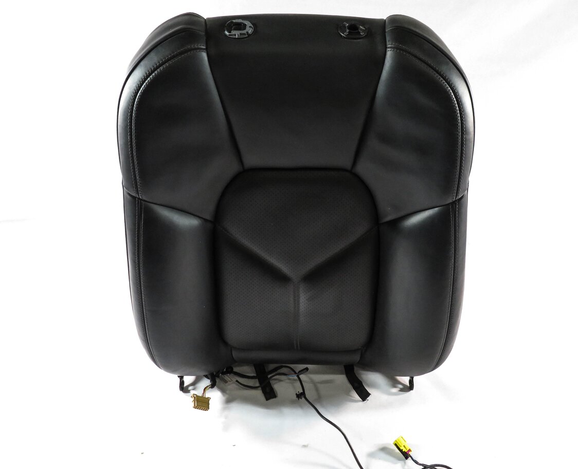 Thumbnail 4: 2016 PORSCHE CAYENNE (958) PASSENGER - UPPER TOP HEATED SEAT CUSHION (BLACK)