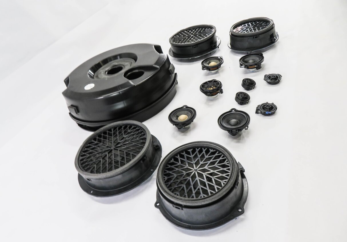 Thumbnail 10: 2012 AUDI Q5 (B8 8R) RADIO STEREO BANG & OLUFSEN - SUBWOOFER TWEETER SPEAKER SET
