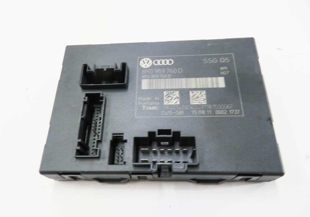 2009-2017 AUDI Q5 (8R) LEFT FRONT DRIVER MEMORY SEAT CONTROL MODULE COMPUTER