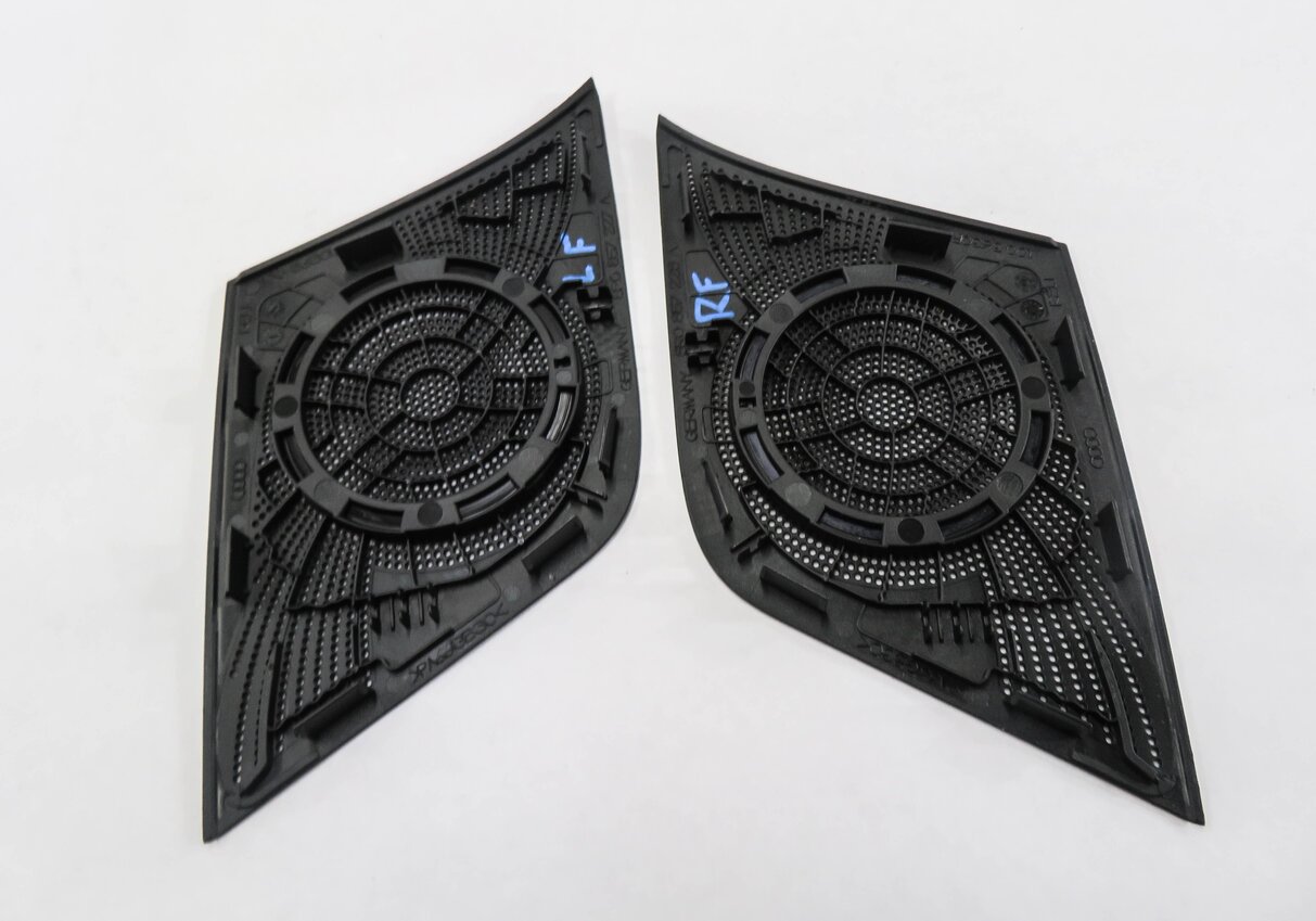 Thumbnail 8: 2012 AUDI Q5 (B8 8R) RADIO STEREO BANG & OLUFSEN SPEAKER GRILLE COVER TRIM SET
