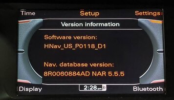 10-17 AUDI A4 S4 A5 Q5 Q7 (B8 8K 8T 8R 4L) GPS NAVIGATION MEDIA DISPLAY SCREEN