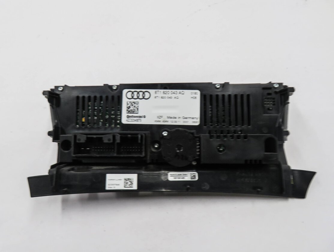 Thumbnail 7: 08-13 A4 S4 A5 S5 Q5 (B8 8K 8T 8R) HEATER A/C TEMPERATURE CLIMATE CONTROL PANEL