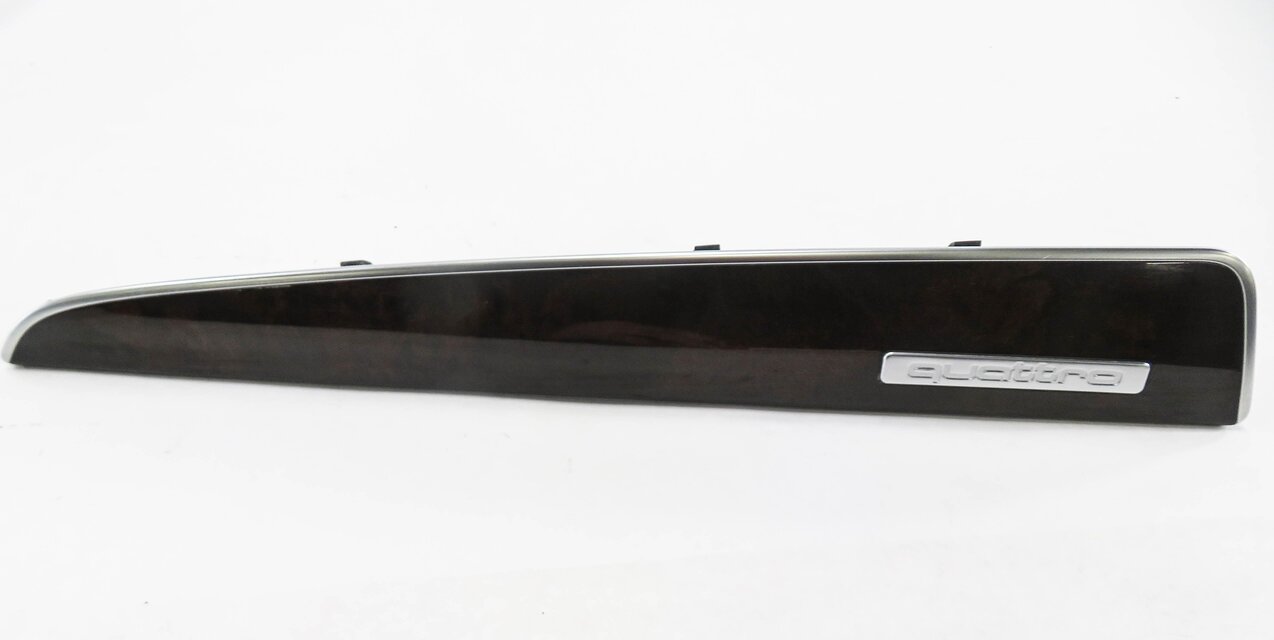 Thumbnail 4: 2012 AUDI Q5 (B8 8R) DASH DOOR CONSOLE WOOD GRAIN TRIM PANEL SET
