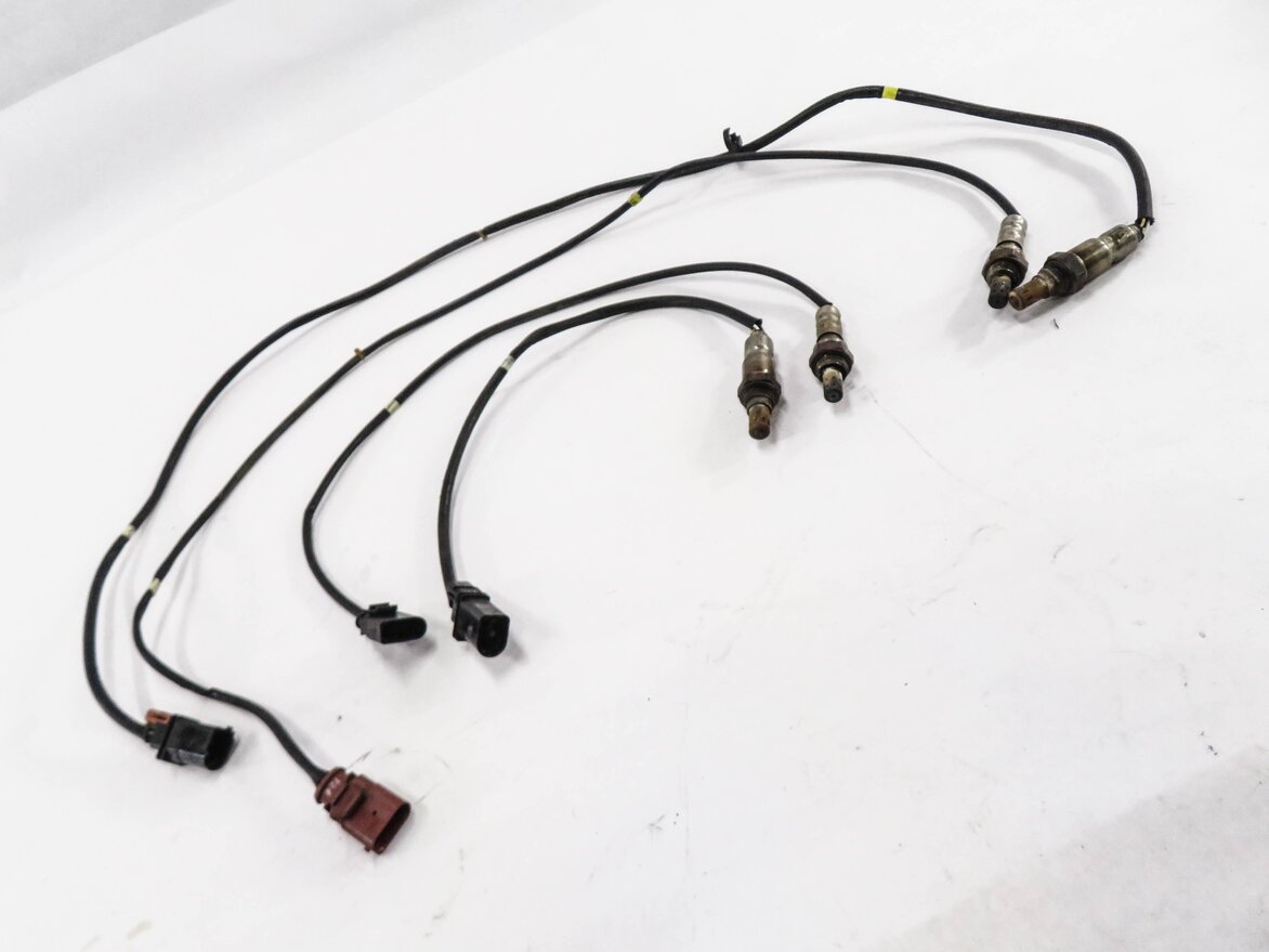 2013 AUDI Q7 (4L) 3.0L CTWA SUPERCHARGED ENGINE PRE / POST O2 OXYGEN SENSOR SET
