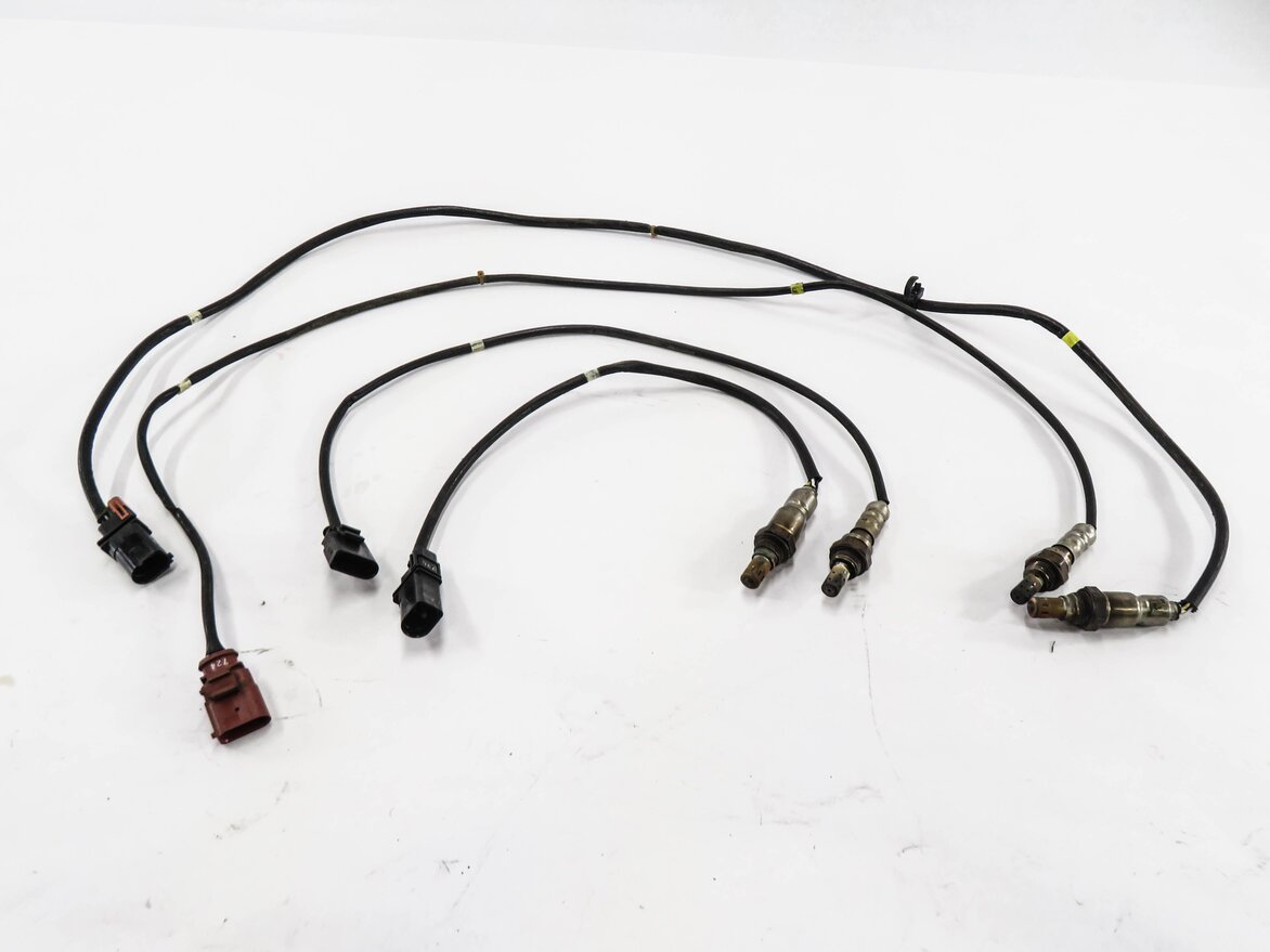 Thumbnail 2: 2013 AUDI Q7 (4L) 3.0L CTWA SUPERCHARGED ENGINE PRE / POST O2 OXYGEN SENSOR SET