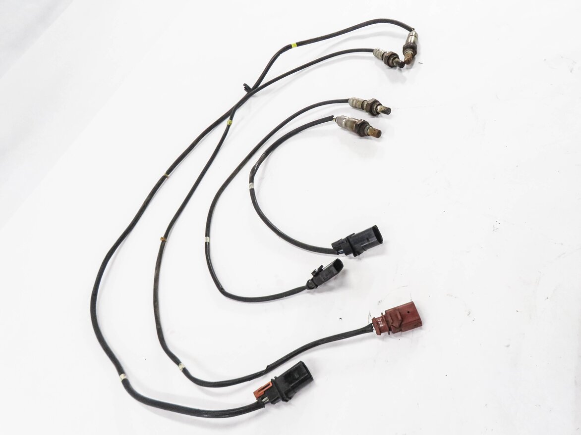 Thumbnail 4: 2013 AUDI Q7 (4L) 3.0L CTWA SUPERCHARGED ENGINE PRE / POST O2 OXYGEN SENSOR SET