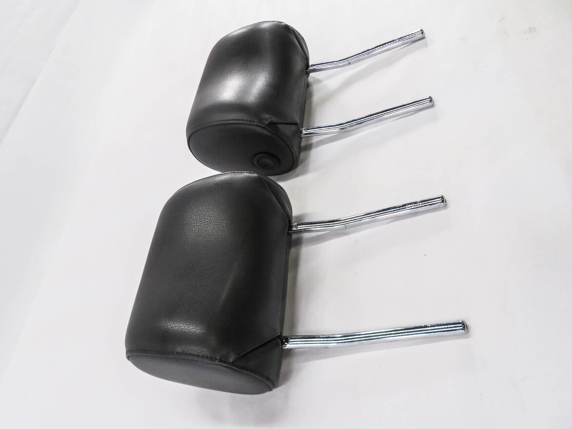 Thumbnail 3: 2013 AUDI Q7 (4L) FRONT LEFT & RIGHT SEAT HEADREST SET-2 (BLACK LEATHER)