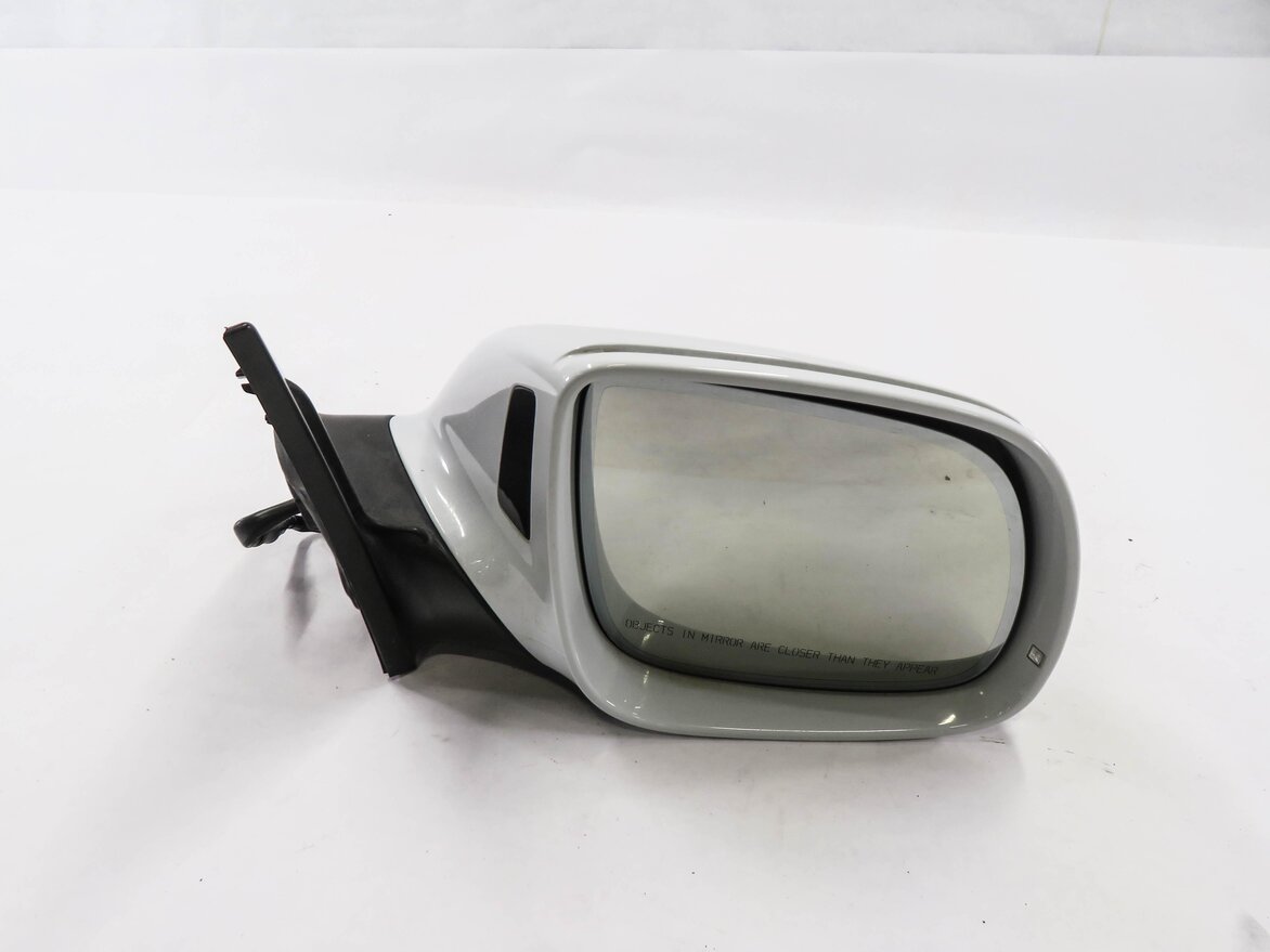 Thumbnail 3: 2013-2015 AUDI Q7 (4L) RIGHT PASSENGER P-FOLD BLIND SPOT DOOR MIRROR (WHITE 2Y)