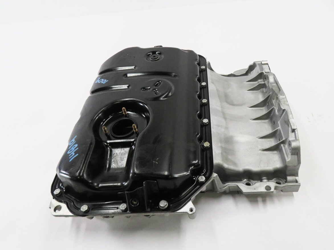 Thumbnail 6: 2013 AUDI Q7 (4L) 3.0L CTWA SUPERCHARGED ENGINE - UPPER & LOWER OIL PAN ASSEMBLY