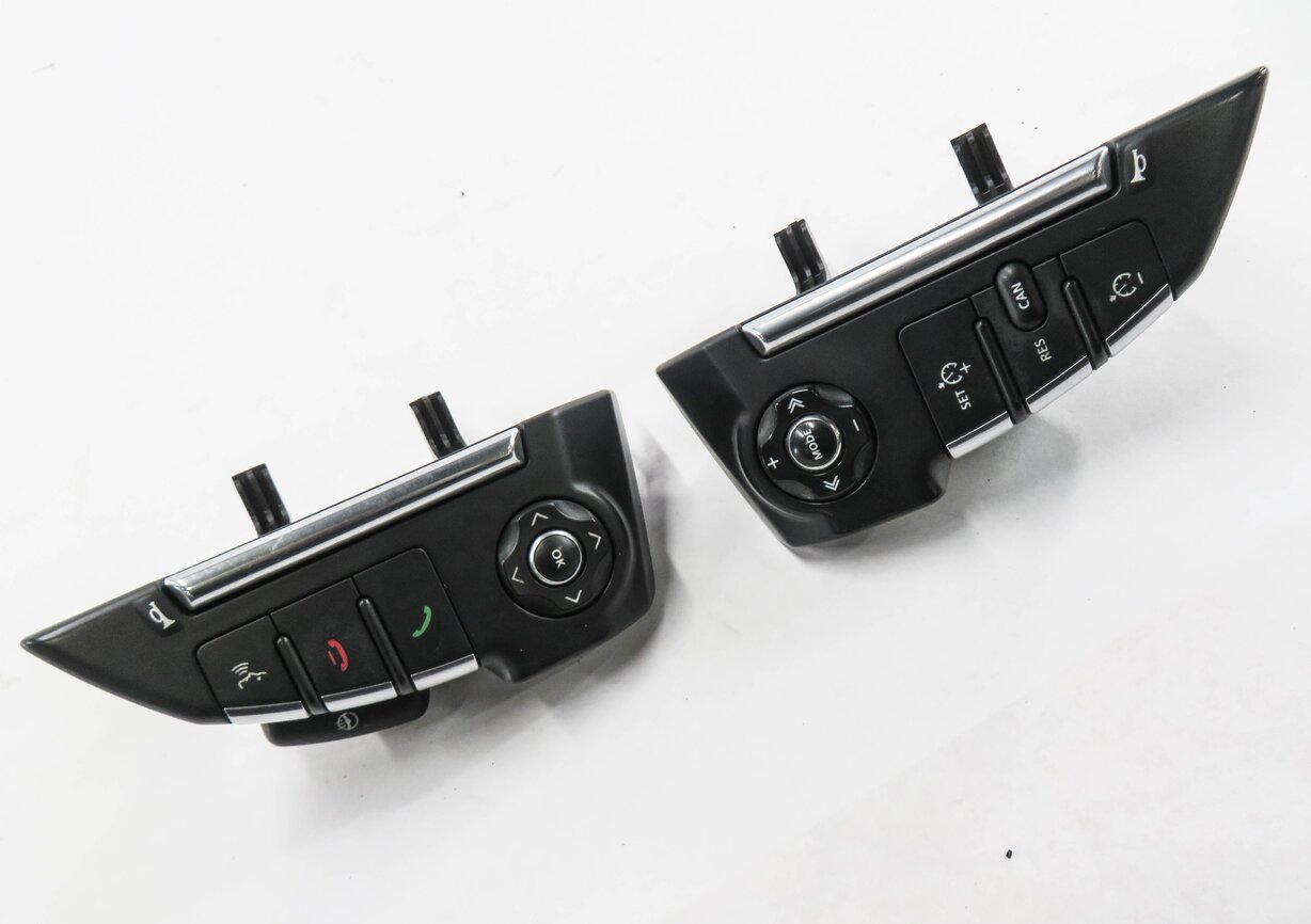 2012 RANGE ROVER SPORT (L320) LEFT & RIGHT STEERING WHEEL SWITCH BUTTON SET-2