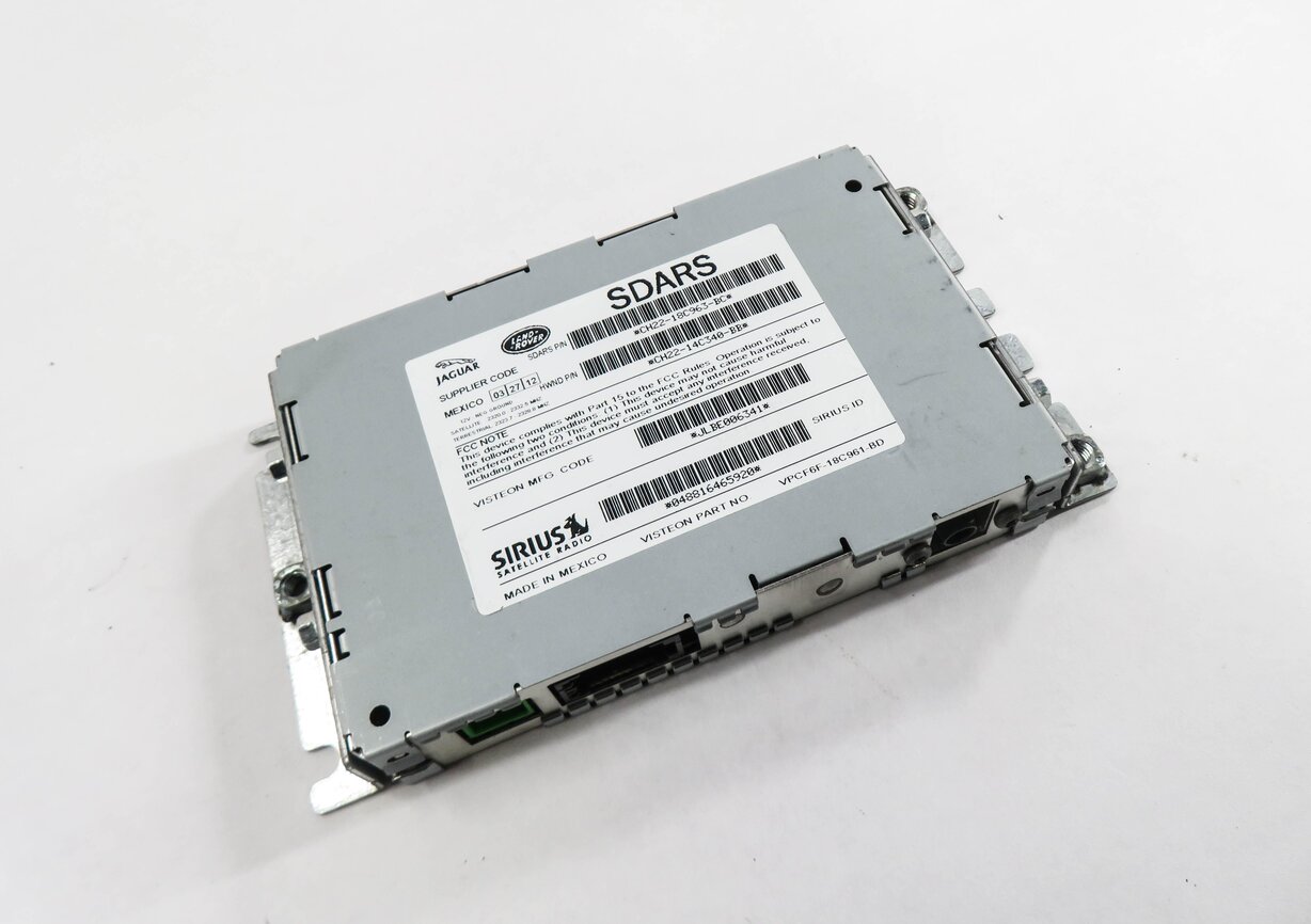12-13 LAND ROVER LR2 LR4 EVOQUE RANGE ROVER SPORT SIRUIS SATELLITE RADIO MODULE