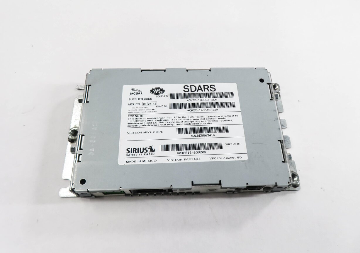 Thumbnail 2: 12-13 LAND ROVER LR2 LR4 EVOQUE RANGE ROVER SPORT SIRUIS SATELLITE RADIO MODULE
