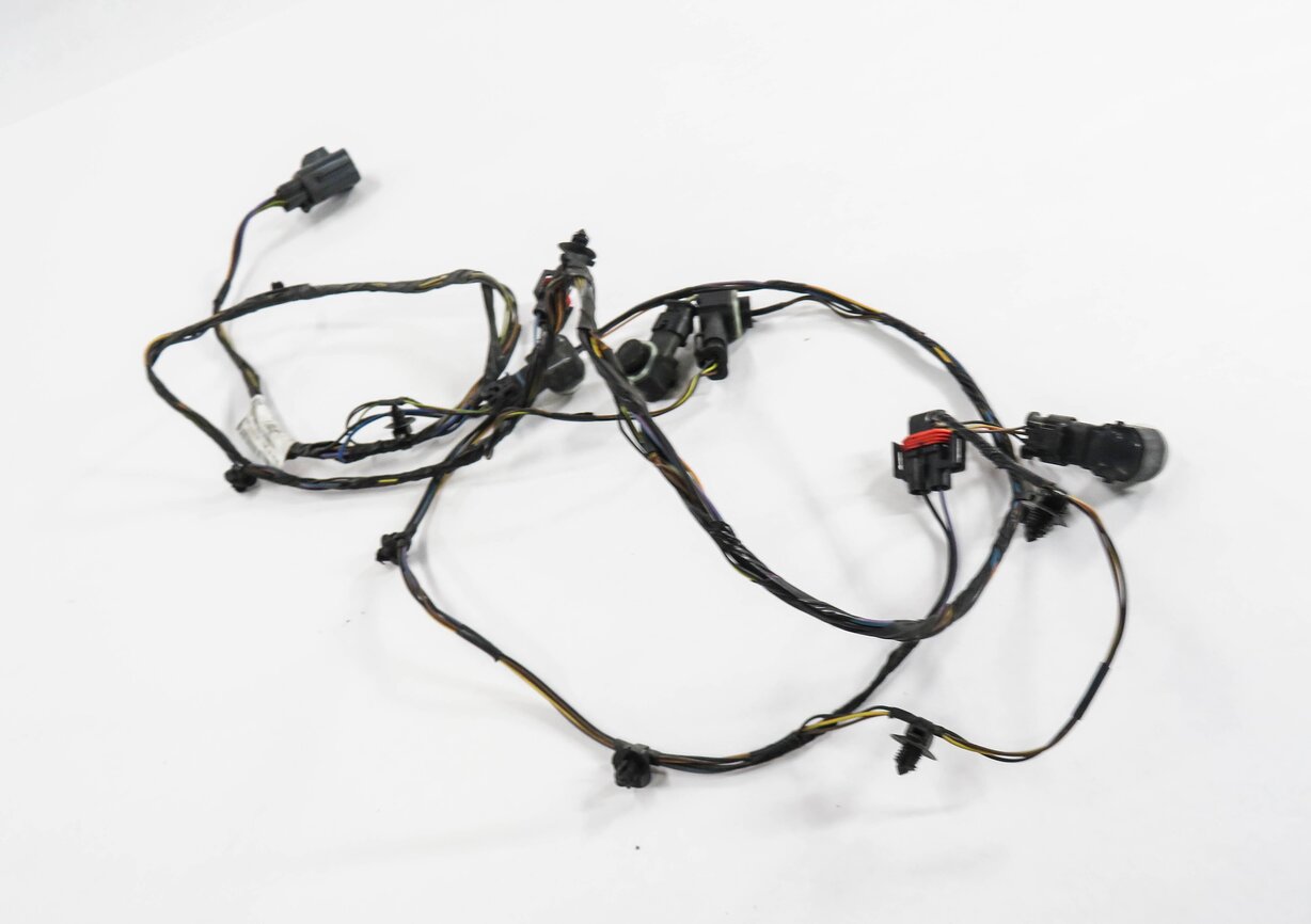 Thumbnail 5: 2012 RANGE ROVER SPORT (L320) FRONT PDC PARK SENSOR SET w/ HARNESSS (WHITE)