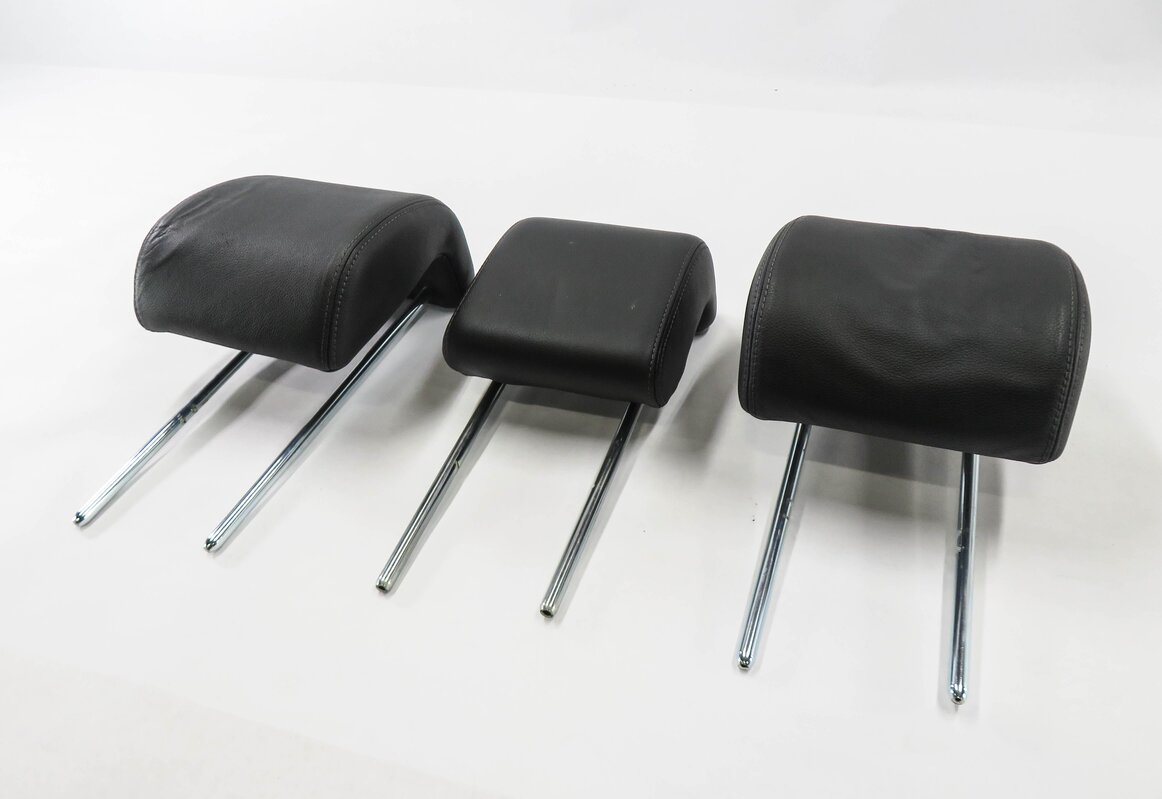 2012 RANGE ROVER SPORT (L320) REAR 2nd ROW SEAT HEADREST SET (BLACK LEATHER)