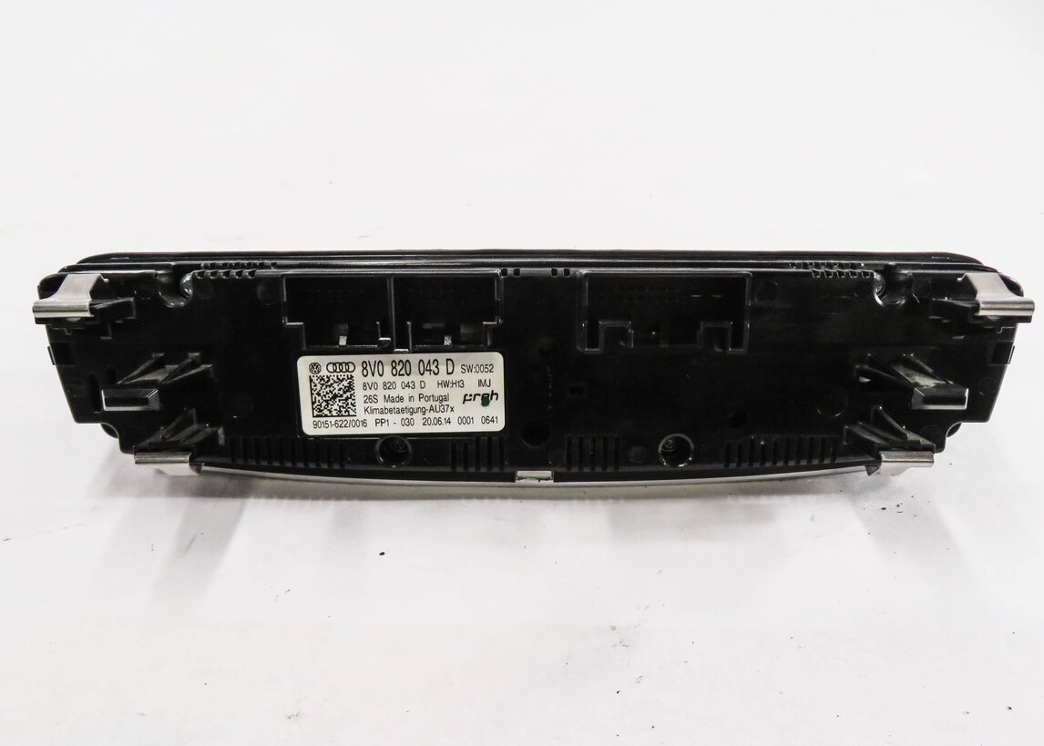 Thumbnail 6: 2015-2018 AUDI A3 S3 (8V) FRONT DUAL ZONE HEATER A/C TEMPERATURE CONTROL PANEL