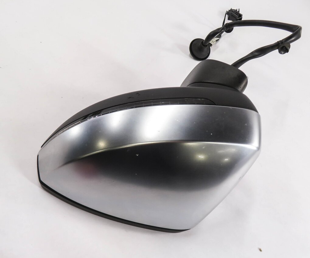 Thumbnail 5: 2015-2018 AUDI A3 S3 (8V) LEFT - HEATED MEMORY BLIND SPOT DOOR MIRROR (ALUMINUM)