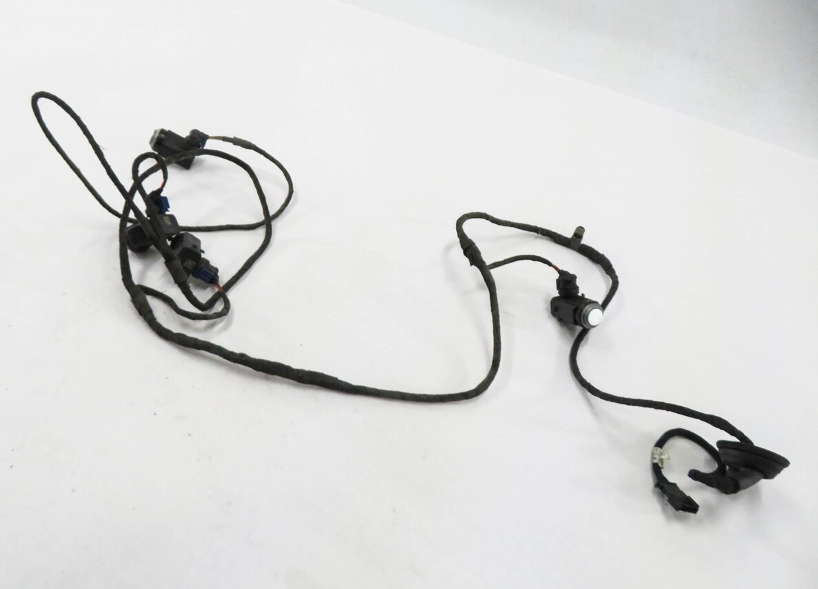 2008 MERCEDES GL550 (X164) REAR PDC PARK DISTANCE SENSOR SET w/ HARNESS (SILVER)