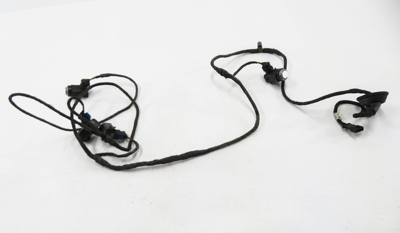 Thumbnail 2: 2008 MERCEDES GL550 (X164) REAR PDC PARK DISTANCE SENSOR SET w/ HARNESS (SILVER)
