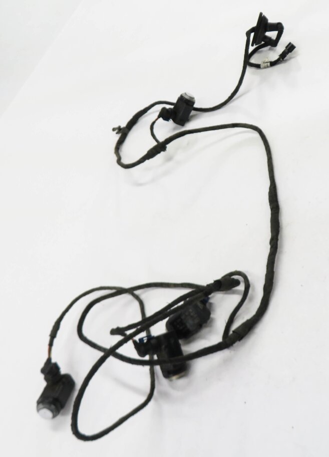 Thumbnail 3: 2008 MERCEDES GL550 (X164) REAR PDC PARK DISTANCE SENSOR SET w/ HARNESS (SILVER)