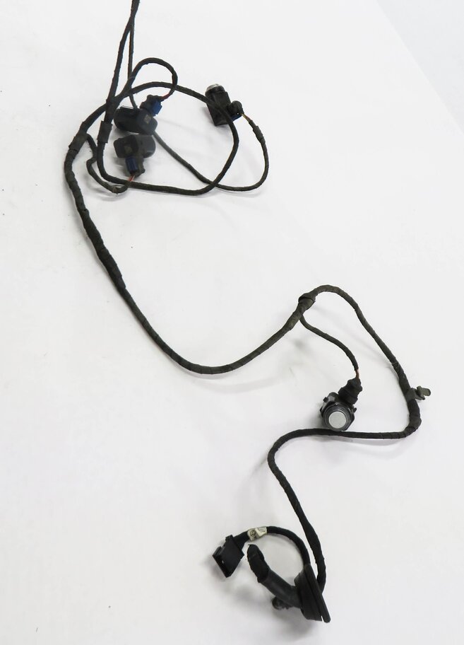 Thumbnail 4: 2008 MERCEDES GL550 (X164) REAR PDC PARK DISTANCE SENSOR SET w/ HARNESS (SILVER)