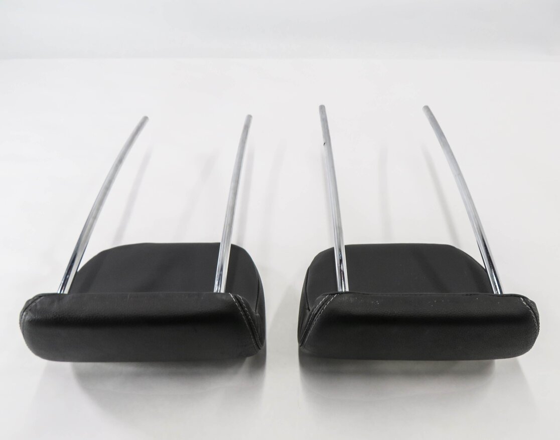 Thumbnail 6: 2008 MERCEDES GL550 (X164) REAR 3rd THIRD ROW SEAT HEADREST SET (BLACK LEATHER)
