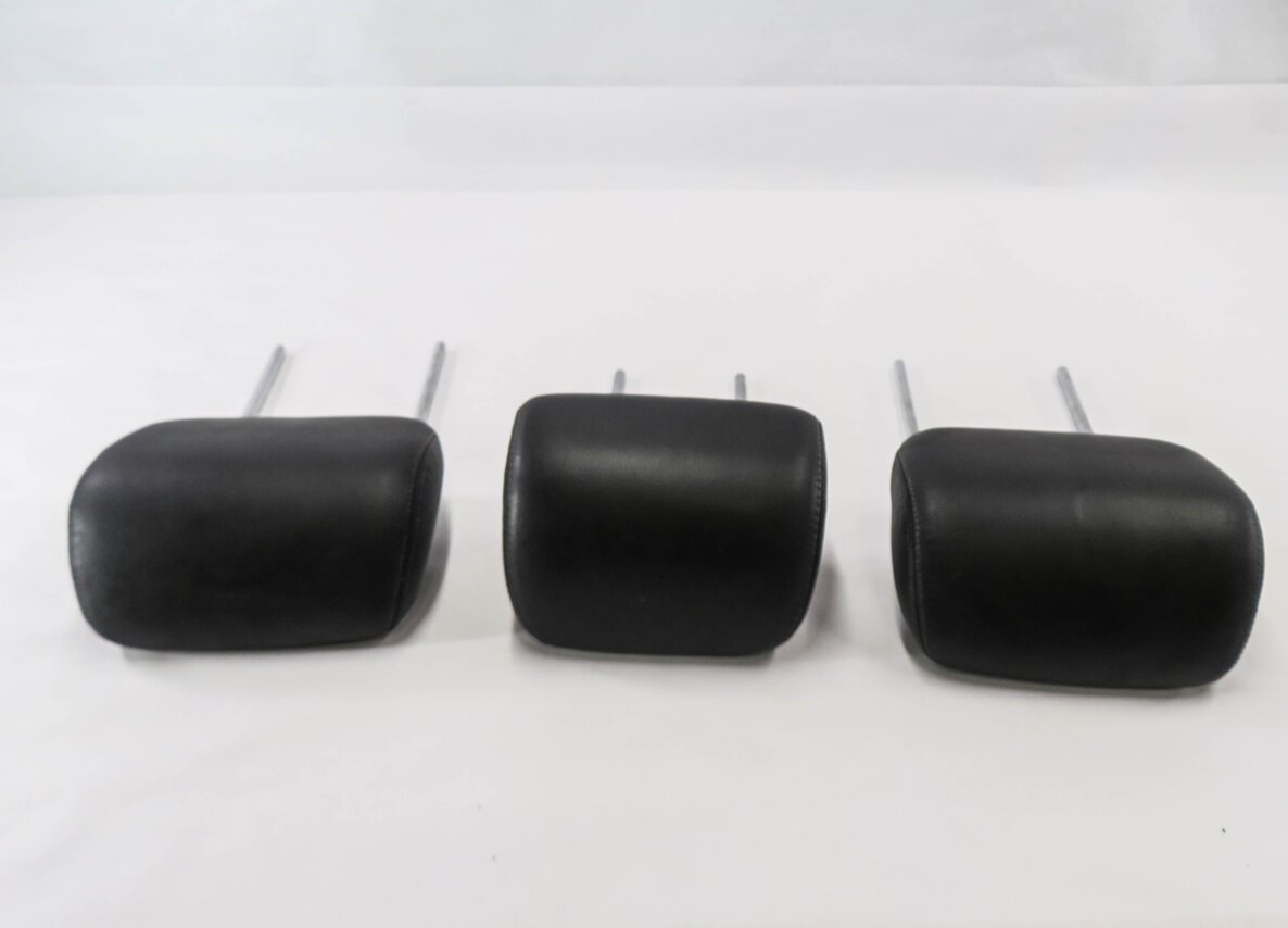 Thumbnail 5: 2008 MERCEDES GL550 (X164) REAR 2nd SECOND ROW SEAT HEADREST SET (BLACK LEATHER)