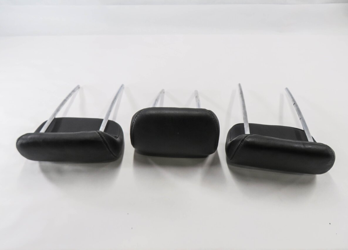 Thumbnail 6: 2008 MERCEDES GL550 (X164) REAR 2nd SECOND ROW SEAT HEADREST SET (BLACK LEATHER)
