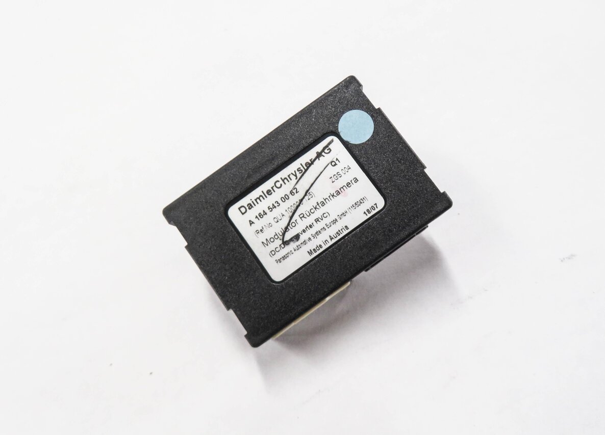 2008 MERCEDES GL550 (X164) REARVIEW CAMERA CONTROL MODULE
