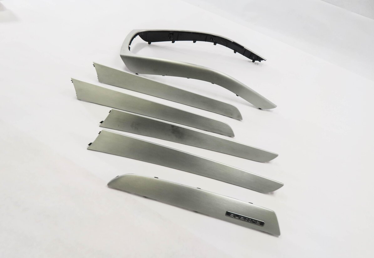 Thumbnail 3: 2013 AUDI S4 (B8 8K) DASH DOOR CONSOLE TRIM SET (BRUSHED ALUMINUM)