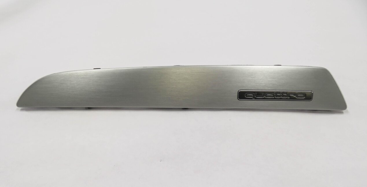 Thumbnail 5: 2013 AUDI S4 (B8 8K) DASH DOOR CONSOLE TRIM SET (BRUSHED ALUMINUM)