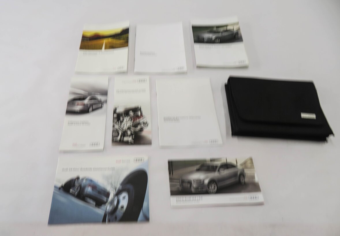 Thumbnail 4: 2013 AUDI S4 (B8 8K) OWNERS MANUAL BOOK BOOKLET GUIDE SET w/ CASE